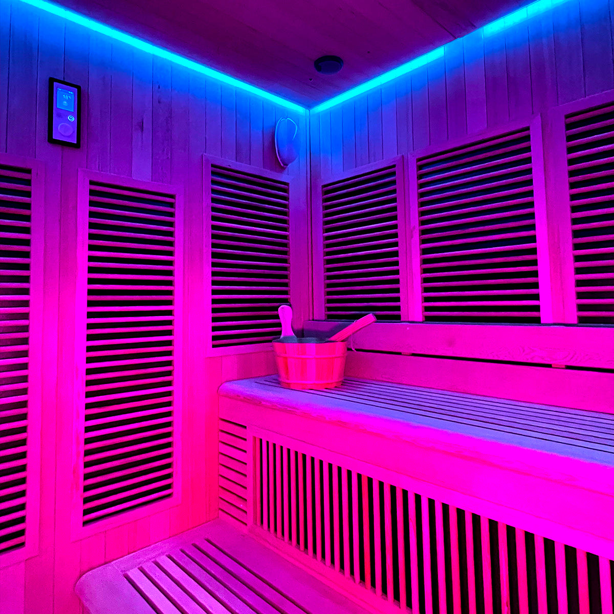 Insignia Indoor Infrared Sauna MX1515 1515mm x 1515mm - Nuovo Luxury